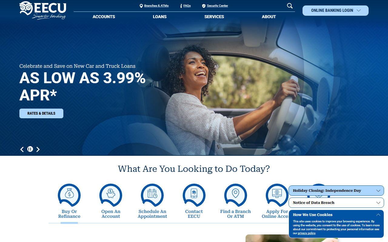 Homepage of Educational Employees