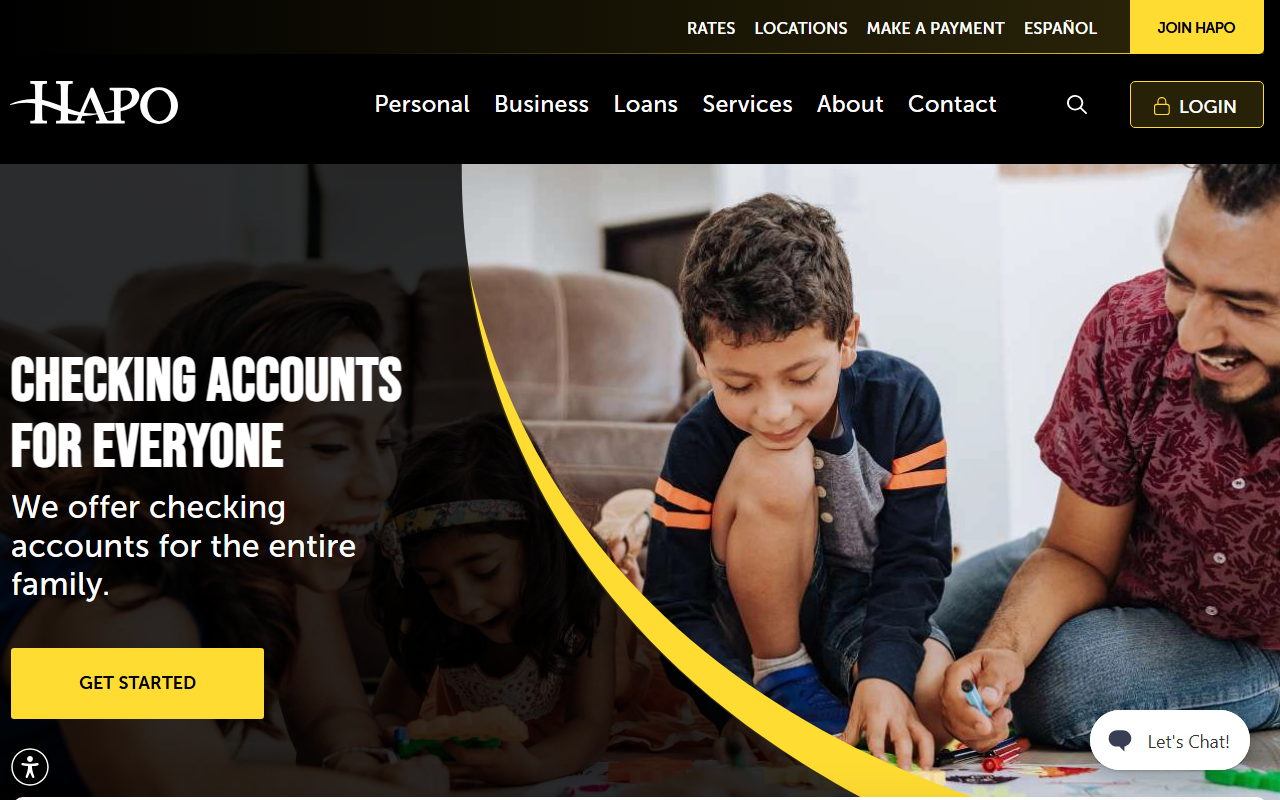 Homepage of Hapo Community