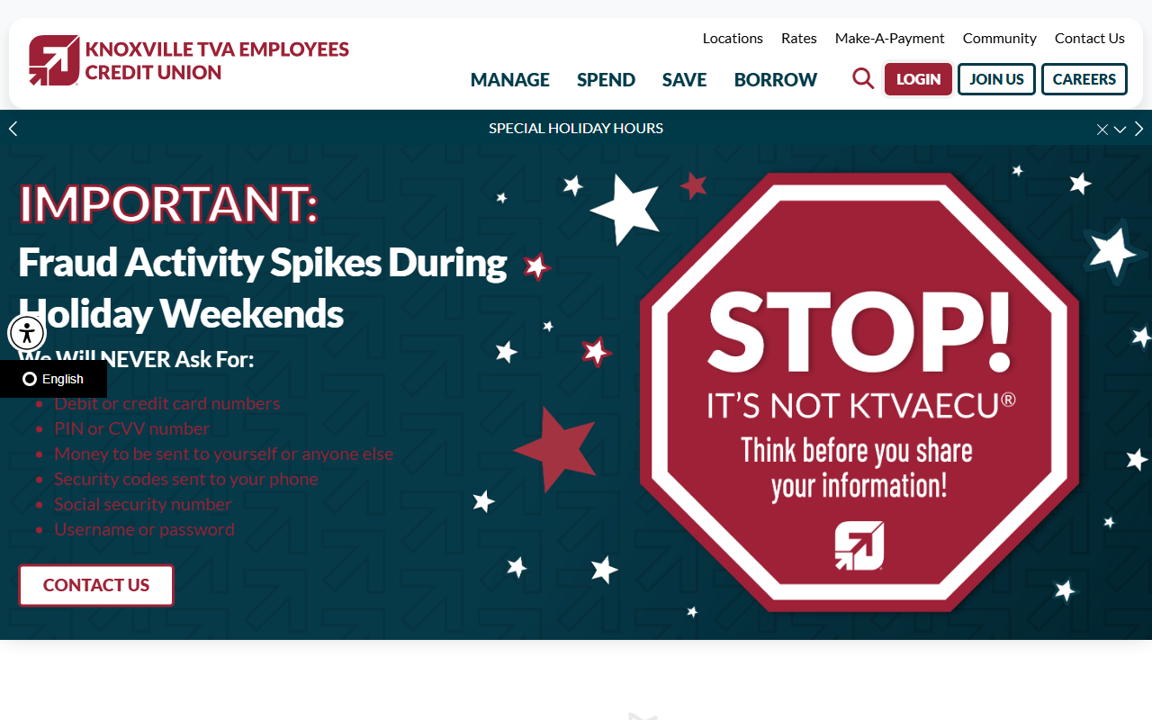 Homepage of Knoxville Tva Employees