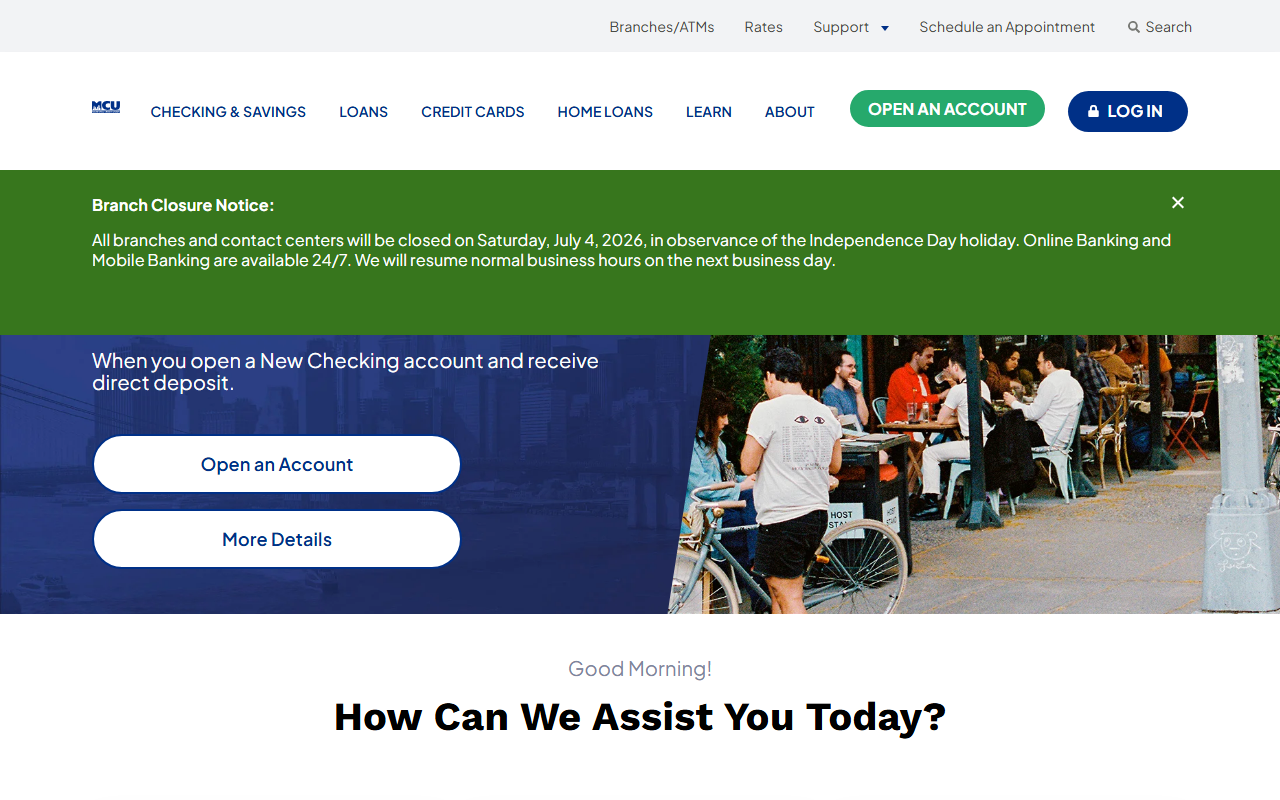 Homepage of Municipal