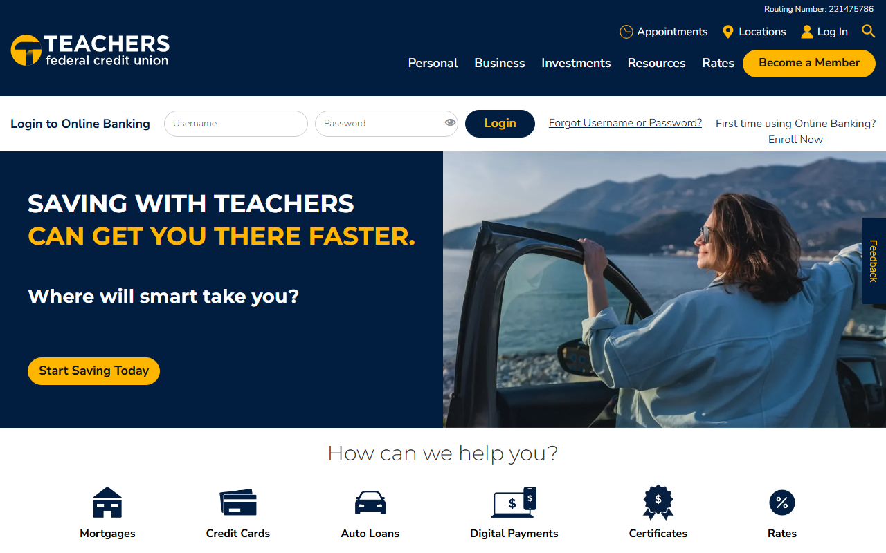 Homepage of Teachers