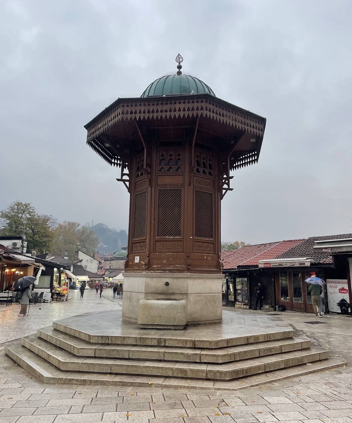 Baščaršija and Sebilj Fountain